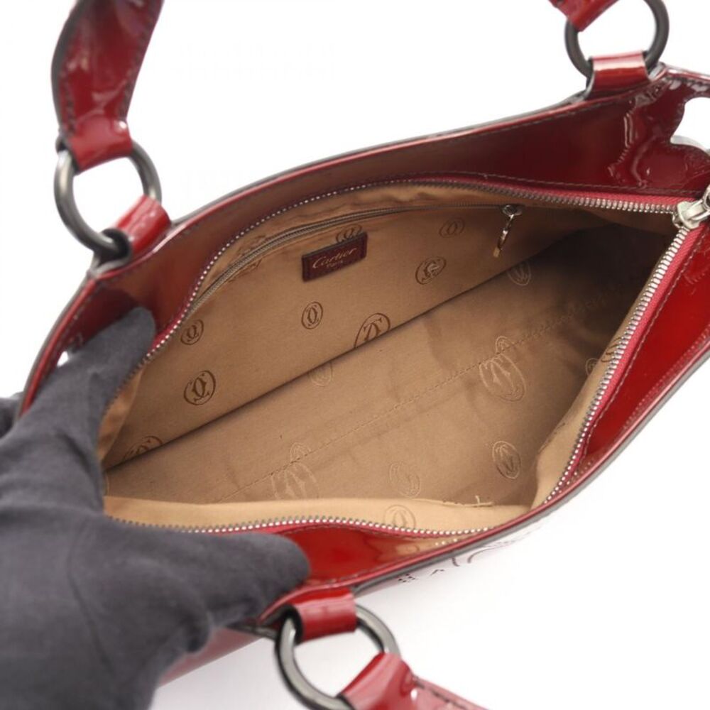 Cartier Marcello de Cartier SM Patent Leather Handbag - Picture 7 of 7
